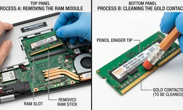 laptop-ram-reseating-cleaning-procedure